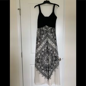 Bethany Black and white dress